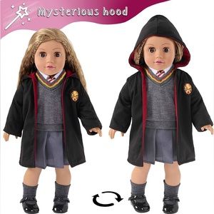 “Hermoine” Doll Cloak
